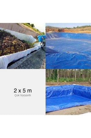 2x5 Star Abkplastik Su Kar Geçirmez Ebatlı Branda Çadır 2m x 5m