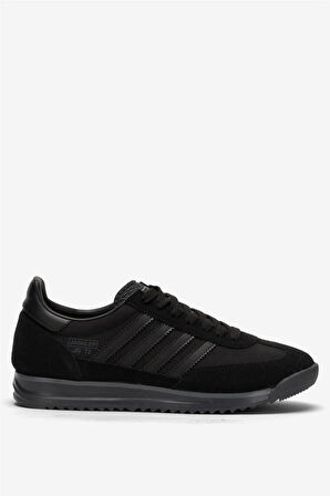 Erkek Günlük Rahat Taban Yumuşak Hafif Sneaker Bağcıklı Spor Ayakkabı  SİYAH