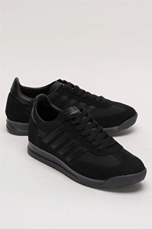 Erkek Günlük Rahat Taban Yumuşak Hafif Sneaker Bağcıklı Spor Ayakkabı  SİYAH