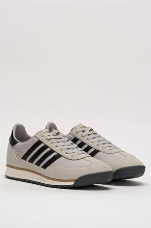 Erkek Günlük Rahat Taban Yumuşak Hafif Sneaker Bağcıklı Spor Ayakkabı  BUZ - SİYAH