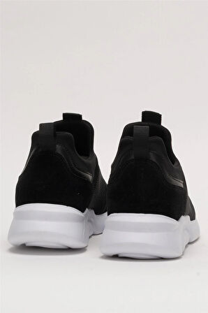 Erkek Günlük Rahat Snekaer Spor Ayakkabı SİYAH - BEYAZ