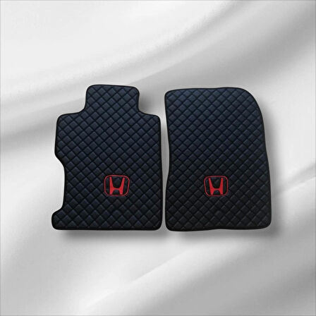 Honda Cıvıc FD-6 Uyumlu (2007-2012) KASA BAKLAVA DESEN DERİ KAPİTONE OTO PASPAS TAKIM SETİ