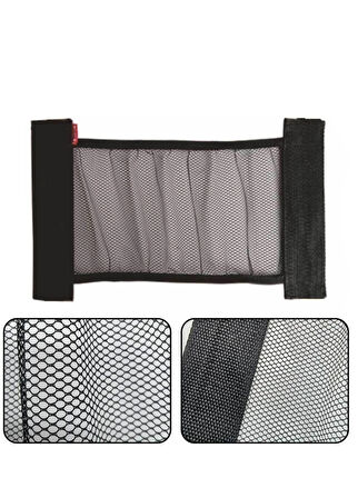 OTO ARAÇ BAGAJ İÇİ FİLELİ CIRTLI 2 Adet Fileli Tutucu