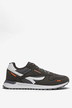 Erkek Ortopedik Günlük Yürüyüş Koşu Sneaker Spor Ayakkabı FÜME