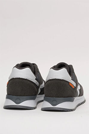 Erkek Ortopedik Günlük Yürüyüş Koşu Sneaker Spor Ayakkabı FÜME