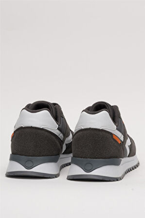 Erkek Ortopedik Günlük Yürüyüş Koşu Sneaker Spor Ayakkabı FÜME