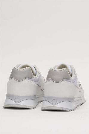 Erkek Ortopedik Günlük Yürüyüş Koşu Sneaker Spor Ayakkabı BEYAZ