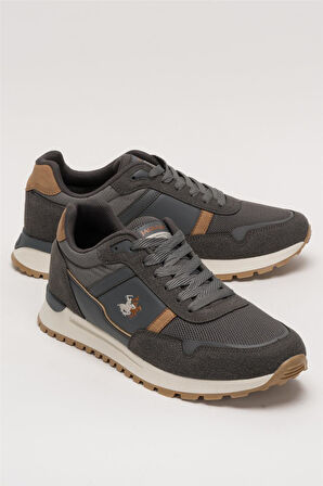 Erkek Ortopedik Günlük Yürüyüş Koşu Sneaker Spor Ayakkabı FÜME