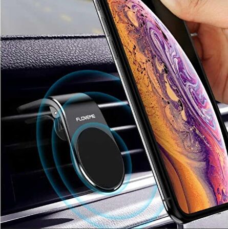 Floveme Mandallı Mıknatıslı Otomobiller İçin Cep Telefonu Tutucu Cep Telefonu Askısı