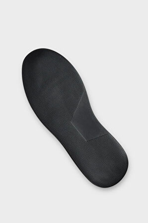 Erkek Keten Gabardin Kumaş Günlük Sneaker Ayakkabı SİYAH