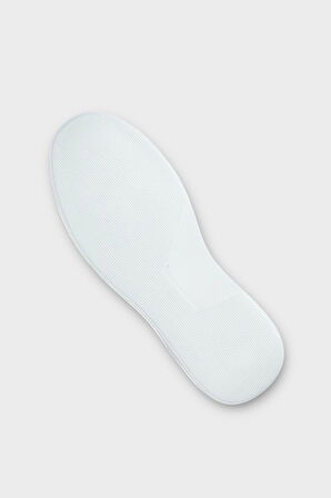 Erkek Keten Gabardin Kumaş Günlük Sneaker Ayakkabı LACİVERT