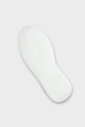 Erkek Keten Gabardin Kumaş Günlük Sneaker Ayakkabı BEJ