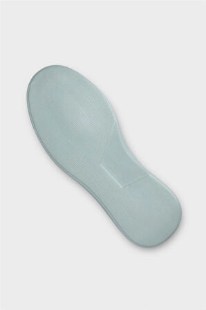 Erkek Keten Gabardin Kumaş Günlük Sneaker Ayakkabı FÜME