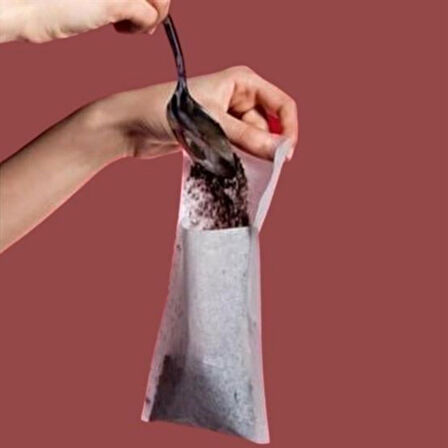 By Nevser® 26 Adet Pratik Kullan At Çay,Bitki Çayı,Filtre Kahve Demleme Poşeti Süzgeci