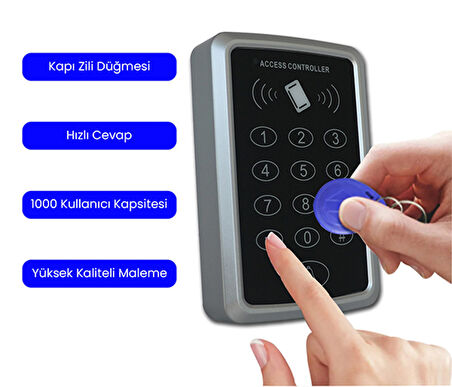 Sarkey SR-204 MF Mifare Kart Okuyucu (13,56 MHz) 5 Adet