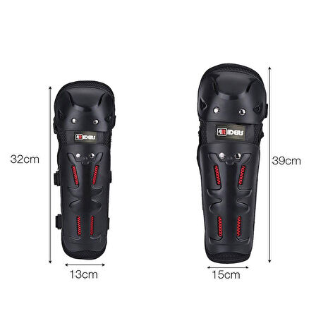 4Riders Diz ve Dirsek Koruma (4lü takım)