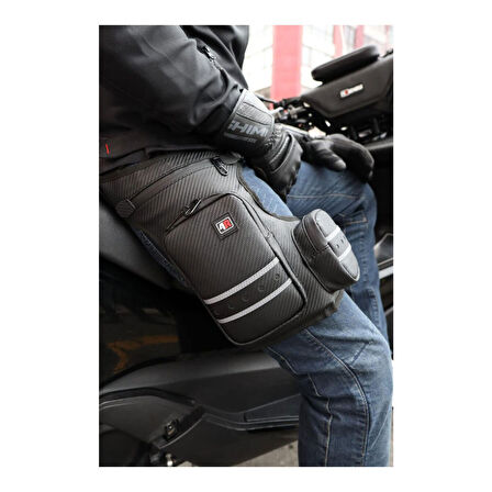 4Riders Carbon Series Bacak Çantası