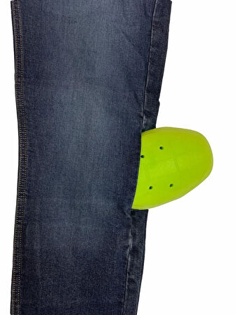 4Riders Ranger CE Sertifikalı Cordura Denim Korumalı Motosiklet Kot Pantolonu Antrasit