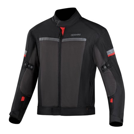 4Riders Valencia Yazlık CE Sertifikalı Korumalı Motosiklet Montu Siyah