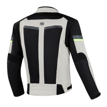 4Riders Valencia Yazlık CE Sertifikalı Korumalı Motosiklet Montu Gri