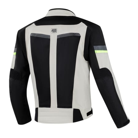 4Riders Valencia Yazlık CE Sertifikalı Korumalı Motosiklet Montu Gri