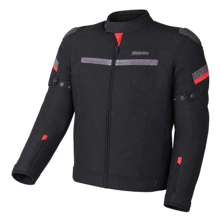 4Riders Valencia Slide Yazlık Korumalı Motosiklet Montu Siyah