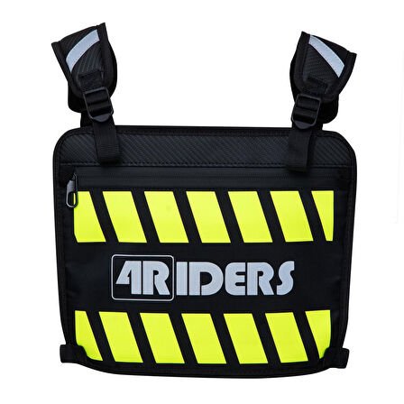 4Riders Carbon Series Göğüs Çantalı Reflektif Yelek