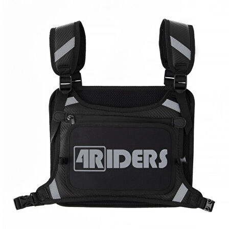 4Riders Carbon Series Göğüs Çantalı Reflektif Yelek