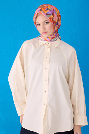 Saf İpek Eşarp 4106D (Twill İpek)
