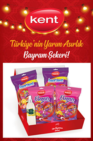 Kent Karışık Ve Elegan Bayram Şekeri (375 GR X 4 ADET)