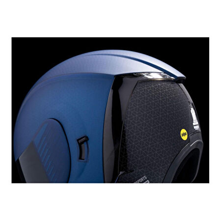 Icon Airform Counterstrike MIPS Kapalı Motosiklet Kaskı Mat Mavi