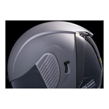 Icon Airform Counterstrike MIPS Kapalı Motosiklet Kaskı Mat Gümüş