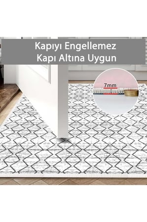 Banyo Paspası, Yumuşak Banyo Halısı, Kaymaz Dot Tabanlı, Yıkanabilir - 60x100