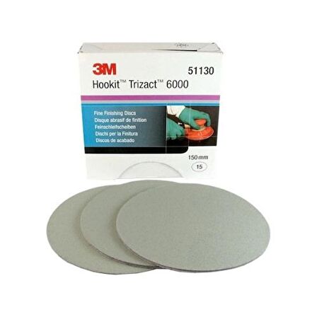 3M 51130 P6000 TRİZACT ZIMPARA 150 MM (1 ADET)