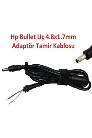 	 4,8MM 1,7MM HP Notebook Adaptör Kablosu 4.8*1.7Mm tamir DC KABLO YD8