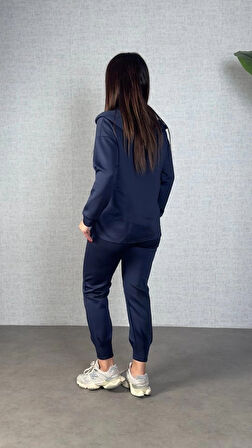 MDB Kadın Uzun Kollu Kapüşonlu Ikili Takım