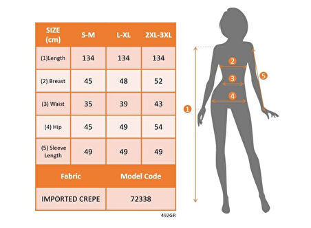 MDB Kadın Uzun Kollu Kruvaze Yakalı Taş Ve Tül Detaylı Uzun Ithal Krep Elbise