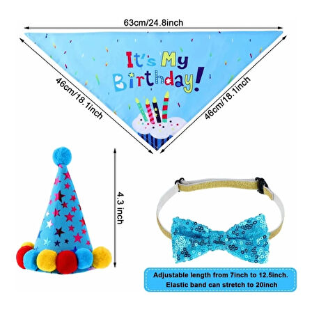 MDB Köpekler İçin Doğum Günü Partisi Seti