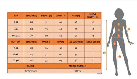 MDB Kadın Kısa Kollu Bisiklet Yaka Yandan Bağlamalı Bürümcük Bluz Ve Pantolon Ikili Takım