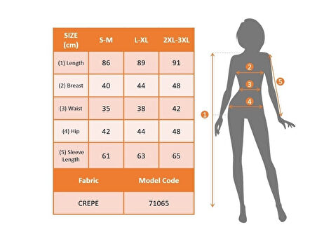 MDB Kadın Uzun Kollu Bisiklet Yaka Etek Ucu Kruvaze Detay Krep Mini Boy Elbise