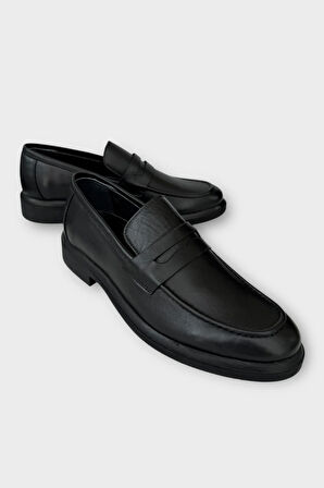 Erkek Hakiki Deri Ayakkabı  SİYAH