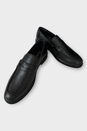 Erkek Hakiki Deri Ayakkabı  SİYAH