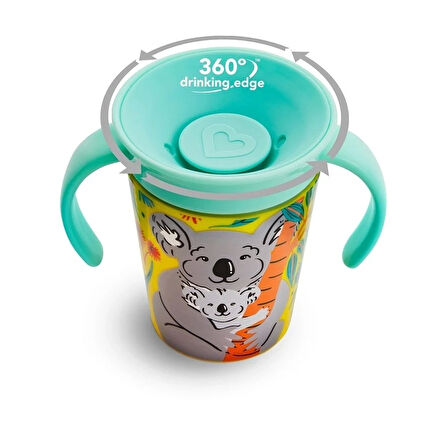 Munchkin Mucize 360° Alıştırma Bardağı 6 Ay+ 177 Ml Koala