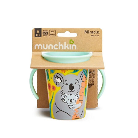 Munchkin Mucize 360° Alıştırma Bardağı 6 Ay+ 177 Ml Koala