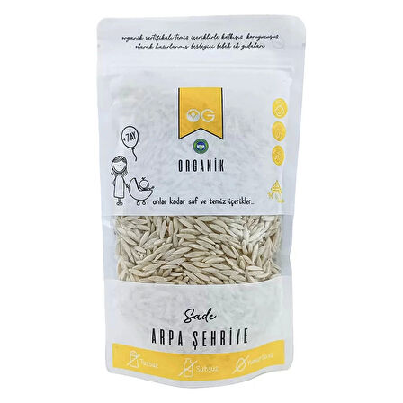 Og Natural Organik Sade Arpa Şehriye 250 Gr