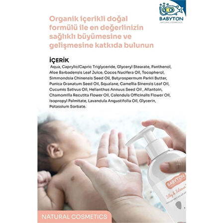 Babyton Bebek ve Çocuklar İçin Doğal Yüz ve Vücut Losyonu 250 ml