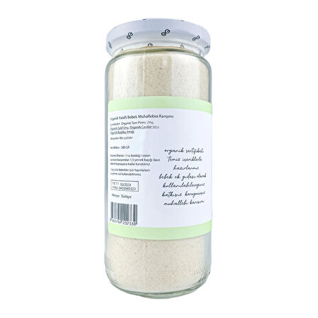Og Natural Organik Yulaflı Bebek Muhallebisi Karışımı 300 Gr