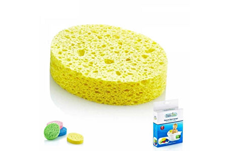 Babyjem Bebek Banyo Süngeri Selülozik 020 Sarı