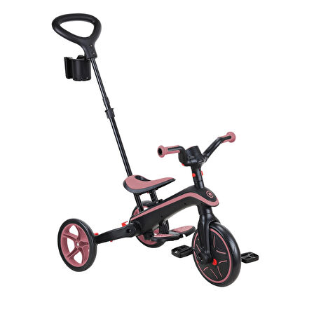 Globber Explorer 4in1 Katlanabilir Bisiklet Koyu Pastel Pembe