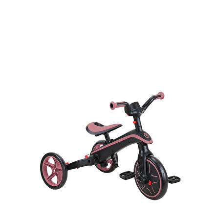 Globber Explorer 4in1 Katlanabilir Bisiklet Koyu Pastel Pembe